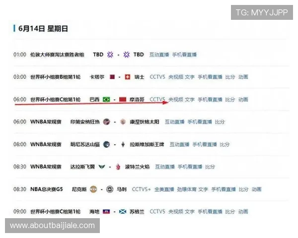 2026年世界杯巴西与摩洛哥比赛赛程安排及关键比赛时间一览 2026年世界杯巴西与摩洛哥比赛赛程安排及关键比赛时间一览